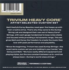Corde Chitarra Elettrica Dunlop TVMN1052 String Lab Trivium Corde Chitarra Elettrica - 1