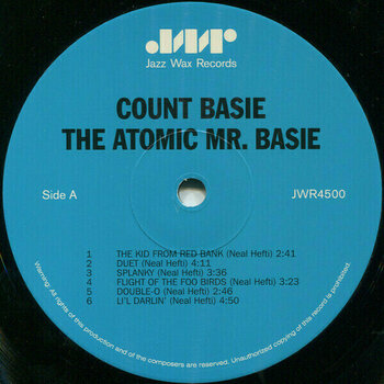 Hanglemez Count Basie - The Atomic Mr. Basie (LP) - 2