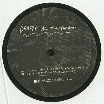 LP plošča Crazy P - Age Of The Ego (Remix Ep2) (12" Vinyl) - 3