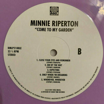 Vinyylilevy Minnie Riperton - Come To My Garden (Coloured Vinyl) (LP) - 4