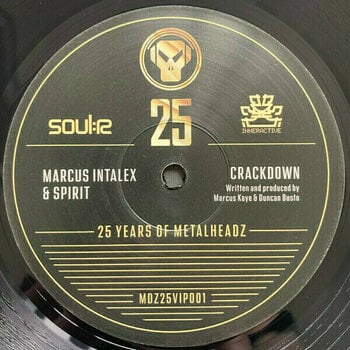 Vinyylilevy Marcus Intalex & Spirit - Crackdown (25 Years Of Metalheadz Vip With Etched Side) (12" Vinyl) - 2