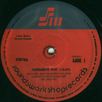 Vinyl Record Fela Kuti - Expensive Shit (LP) - 2