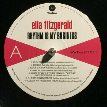 Vinyl Record Ella Fitzgerald - Rhythm Is My Business (LP) - 2