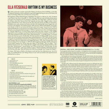 Vinyylilevy Ella Fitzgerald - Rhythm Is My Business (LP) - 3
