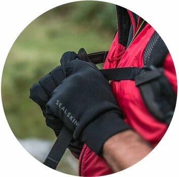 Gloves Sealskinz Water Repellent All Weather Glove Navy Blue S Gloves - 5