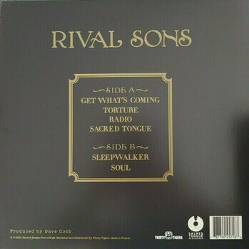 Disco de vinilo Rival Sons - Rival Sons (Crystal Clear) (EP) - 4