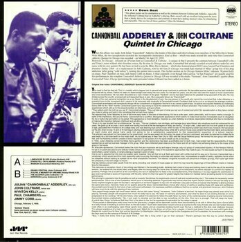 Vinyl Record Cannonball Adderley - Quintet In Chicago (LP) - 2
