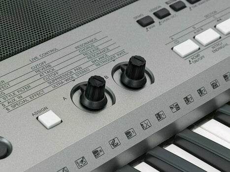 Keyboard met aanslaggevoeligheid Yamaha PSR E443 - 3