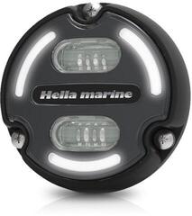Boat Exterior Light Hella Marine  Apelo A2 Aluminum White/Blue Underwater Light Charcoal Lens Boat Exterior Light - 2