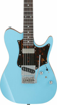 Elektrische gitaar Ibanez TQMS1-CTB Celeste Blue - 4