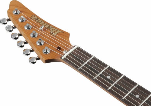 Elektrische gitaar Ibanez TQMS1-CTB Celeste Blue - 6