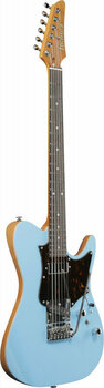 Guitare électrique Ibanez TQMS1-CTB Celeste Blue - 5