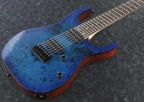 7-string Electric Guitar Ibanez RG7421PB-SBF Sapphire Blue - 2