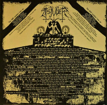 Disco de vinil Tsjuder - Throne Of The Goat 1997-2017 (White Coloured) (LP) - 11