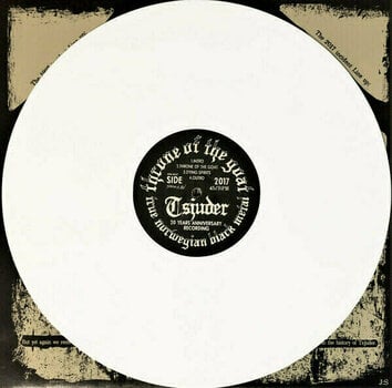 Δίσκος LP Tsjuder - Throne Of The Goat 1997-2017 (White Coloured) (LP) - 2