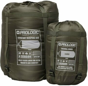 Saco-cama Prologic Element Comfort & Thermal Camo Cover 5 Season Sleeping Bag - 7