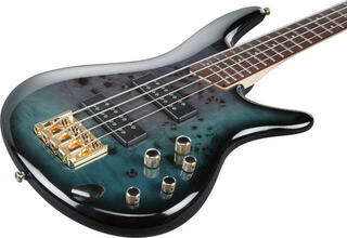 4-string Bassguitar Ibanez SR400EPBDXTSU Tropical Seafloor Burst 4-string Bassguitar - 4