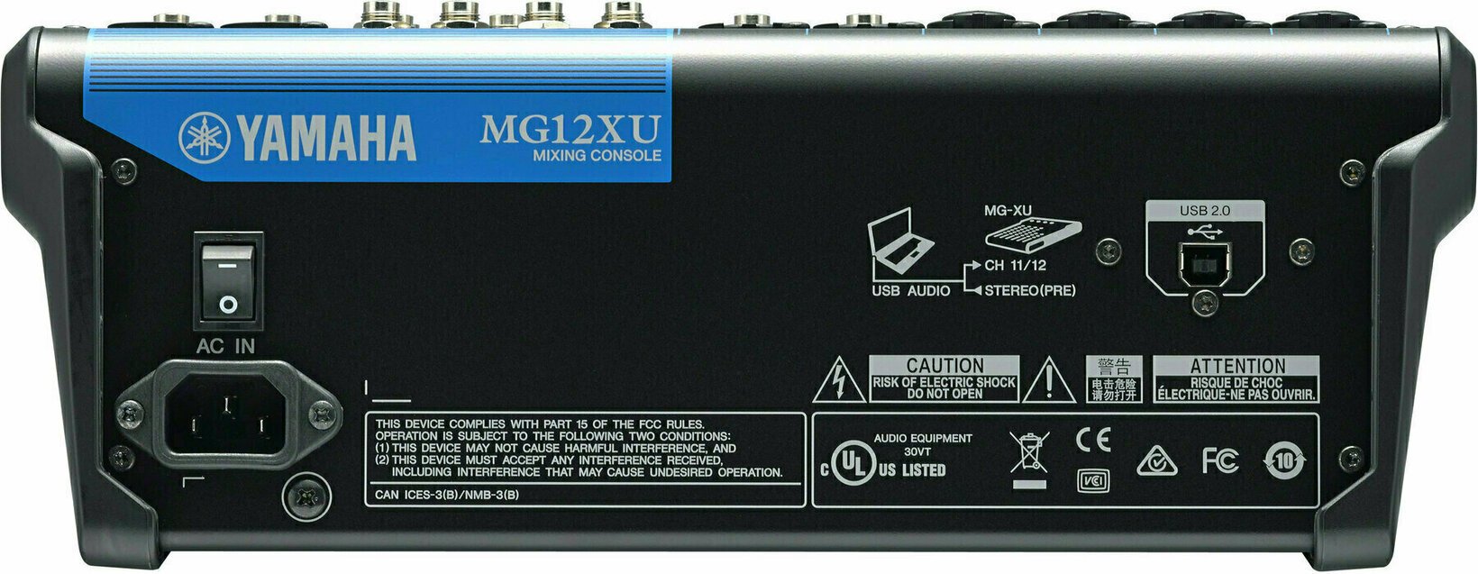 EQ mikrofonních kanálů