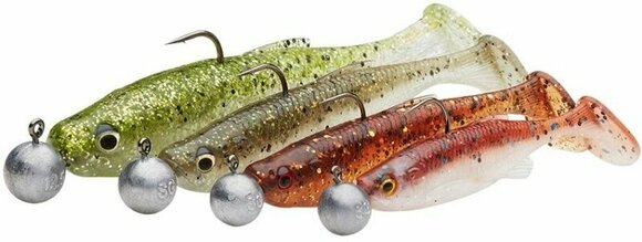Esca siliconica Savage Gear Fat Minnow T-Tail RFT Clearwater Mix 7,5 cm 5-7,5 g - 2