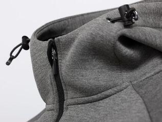 Mikina Savage Gear Tec-Foam Zip Hoodie Dark Grey Melange - 3