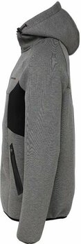 Sweatshirt Savage Gear Sweatshirt Tec-Foam Zip Hoodie Dark Grey Melange L - 2