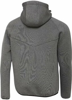 Sweatshirt Savage Gear Sweatshirt Tec-Foam Zip Hoodie Dark Grey Melange L - 3