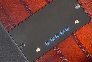 Fretless E-Bass Ibanez SRF706-BBF Brown Burst Flat Fretless E-Bass - 5
