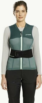 Sí és snowboard protektor Atomic Live Shield Vest Amid Women Dark Green/Mint Sorbet M - 4