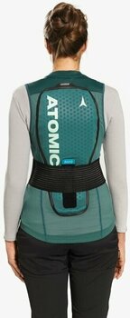 Προστατευτικό Σκι Atomic Live Shield Vest Amid Women Dark Green/Mint Sorbet M - 5