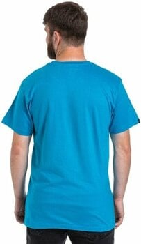 Outdoor T-Shirt Meatfly Logo T-Shirt Ocean Blue M T-Shirt - 2