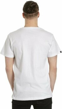 Outdoorové tričko Meatfly Logo T-Shirt White S Tričko - 2