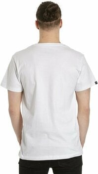 Outdoorové tričko Meatfly Logo T-Shirt White XL Tričko - 2
