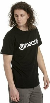 Ulkoilu t-paita Meatfly Logo T-Shirt Black S T-paita - 3