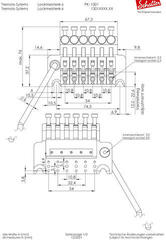 Tremolo Schaller Lockmeister 6 Trem 32 Block Radius 12 R3 Black Black - 1