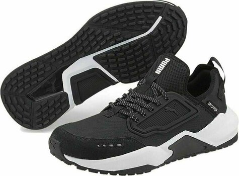 Chaussures de golf pour hommes Puma GS.One Sport Black/White 42,5 - 2