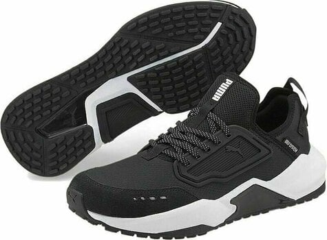 Men's golf shoes Puma GS.One Sport Black/White 40,5 - 2