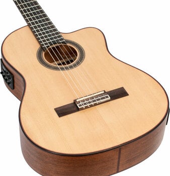 Classical Guitar with Preamp Valencia VC704CE 4/4 Natural - 6