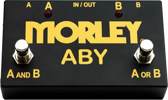 Pédalier pour ampli guitare Morley ABY-G Gold Series ABY Pédalier pour ampli guitare - 2