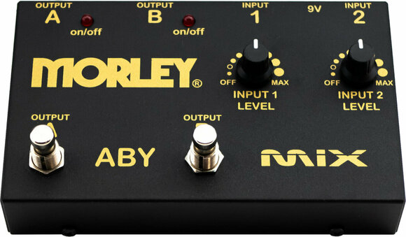 Pédalier pour ampli guitare Morley ABY-MIX-G - Gold Series ABY Mix Pédalier pour ampli guitare - 2