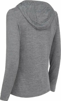 Pulover s kapuco/Pulover Callaway Womens Brushed Heather Hoodie Black Heather XS - 2