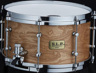 Snare Drum Tama LGM137-STA S.L.P. Satin Tamo Ash 13" Tamo Ash Snare Drum - 1