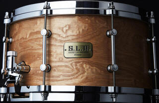 Snare Drum Tama LGM137-STA S.L.P. Satin Tamo Ash 13" Tamo Ash Snare Drum - 2