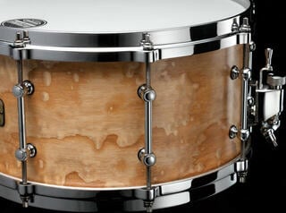 Snare Drum Tama LGM137-STA S.L.P. Satin Tamo Ash 13" Tamo Ash Snare Drum - 4