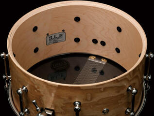 Snare Drum Tama LGM137-STA S.L.P. Satin Tamo Ash 13" Tamo Ash Snare Drum - 7