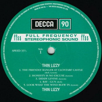 Vinyl Record Thin Lizzy - Thin Lizzy (LP) - 2