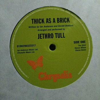 Vinyl Record Jethro Tull - Thick As A Brick (50th Anniversary Edition) (LP) - 2