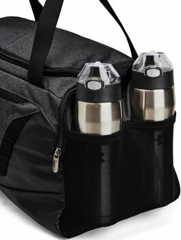 Lifestyle ruksak / Torba Under Armour UA Undeniable 5.0 Medium Duffle Bag Black Medium Heather/Black/Metallic Gold 58 L Sport Bag - 3