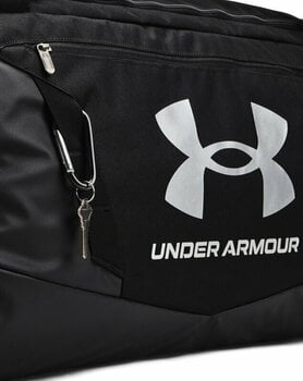 Lifestyle Backpack / Bag Under Armour UA Undeniable 5.0 Small Duffle Bag Black/Metallic Silver 40 L Sport Bag - 6