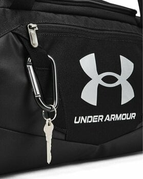 Mochila/saco de estilo de vida Under Armour UA Undeniable 5.0 XS Duffle Bag Black/Metallic Silver 23 L Saco de desporto - 6