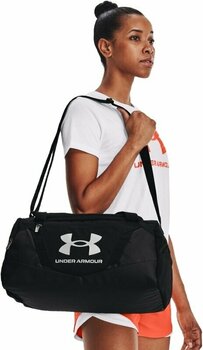 Lifestyle Backpack / Bag Under Armour UA Undeniable 5.0 XS Duffle Bag Black/Metallic Silver 23 L Sport Bag - 8